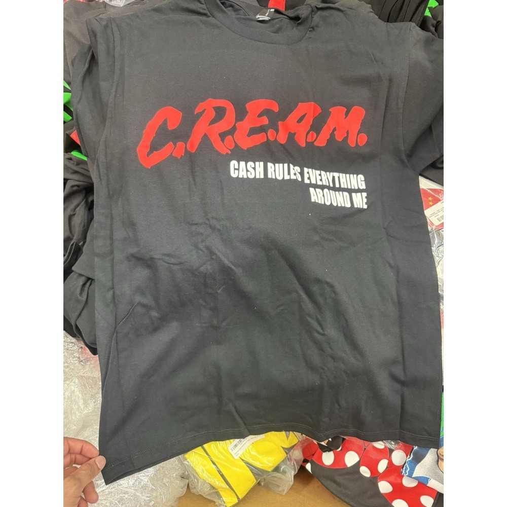 C.R.E.A.M. Cash Rules Everything Around t- shirt